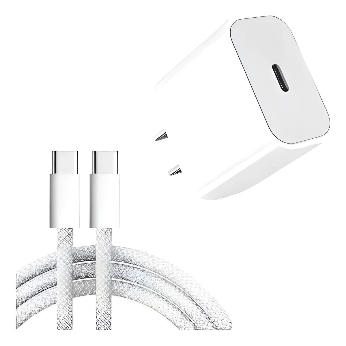 Cargador iPhone 15 35w Con Cable